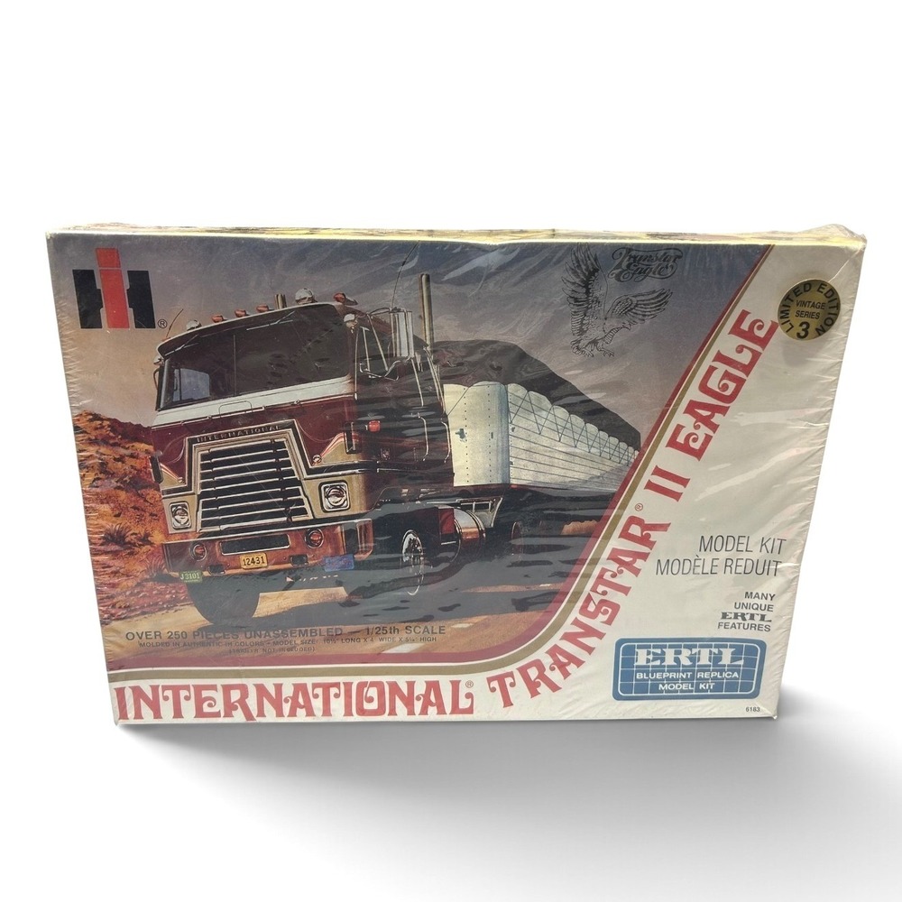 ERTL International Transtar II Eagle Model Kit Vintage Series 3 6183 New In Box